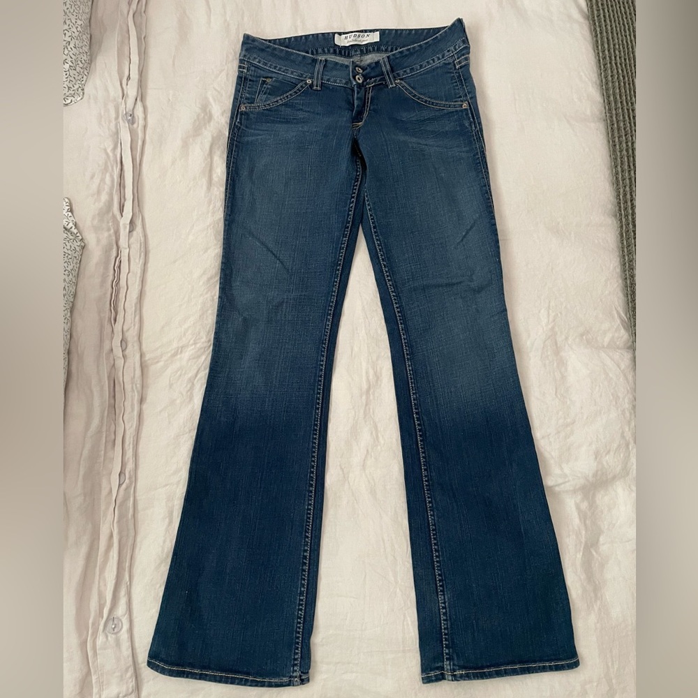 Dark denim Hudson jeans. Size 30